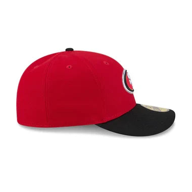 New Era San Francisco 49ers 2026 NFL Draft 59FIFTY Fitted Hat product image 5, provided for visual reference and product