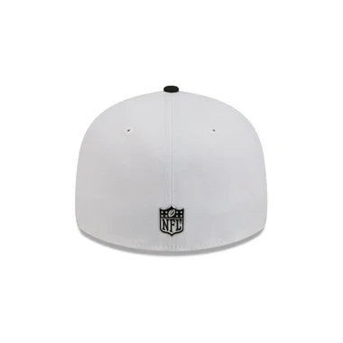 New Era Las Vegas Raiders Black And White 2026 NFL Draft 59FIFTY Fitted Hat product image 5, provided for visual reference