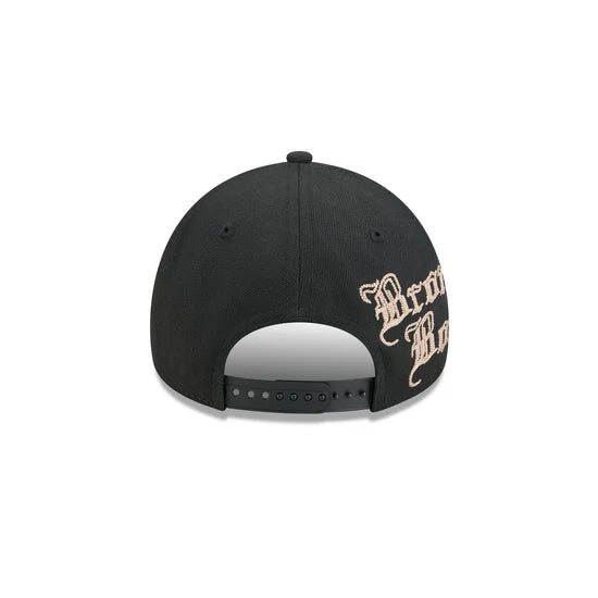 New Era New York Yankees Gothic Lettering 9FORTY A-Frame Snapback product image 6, provided for visual reference and product