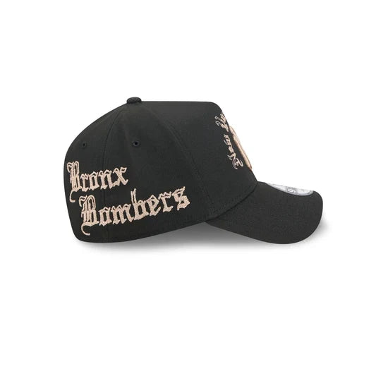 New Era New York Yankees Gothic Lettering 9FORTY A-Frame Snapback product image 5, provided for visual reference and product