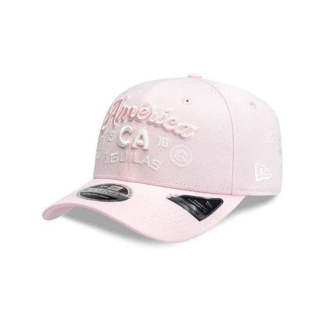 New Era Club America 9Seventy "Grandes de Corazon" Side Patch Strech-Snap - Pink product image 1, provided for visual