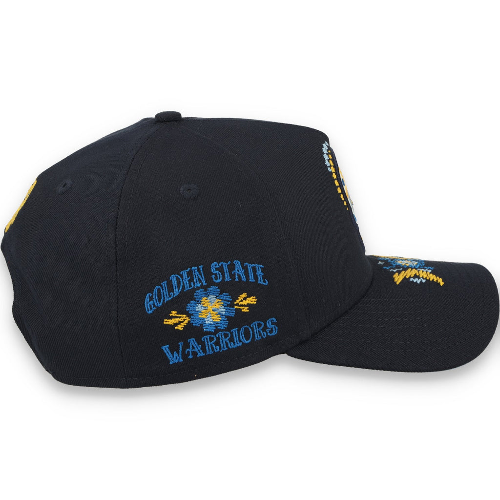 New Era Golden State Warriors 2026 Day of the Dead 9FORTY A-Frame Snapback - Navy product image 4, provided for visual