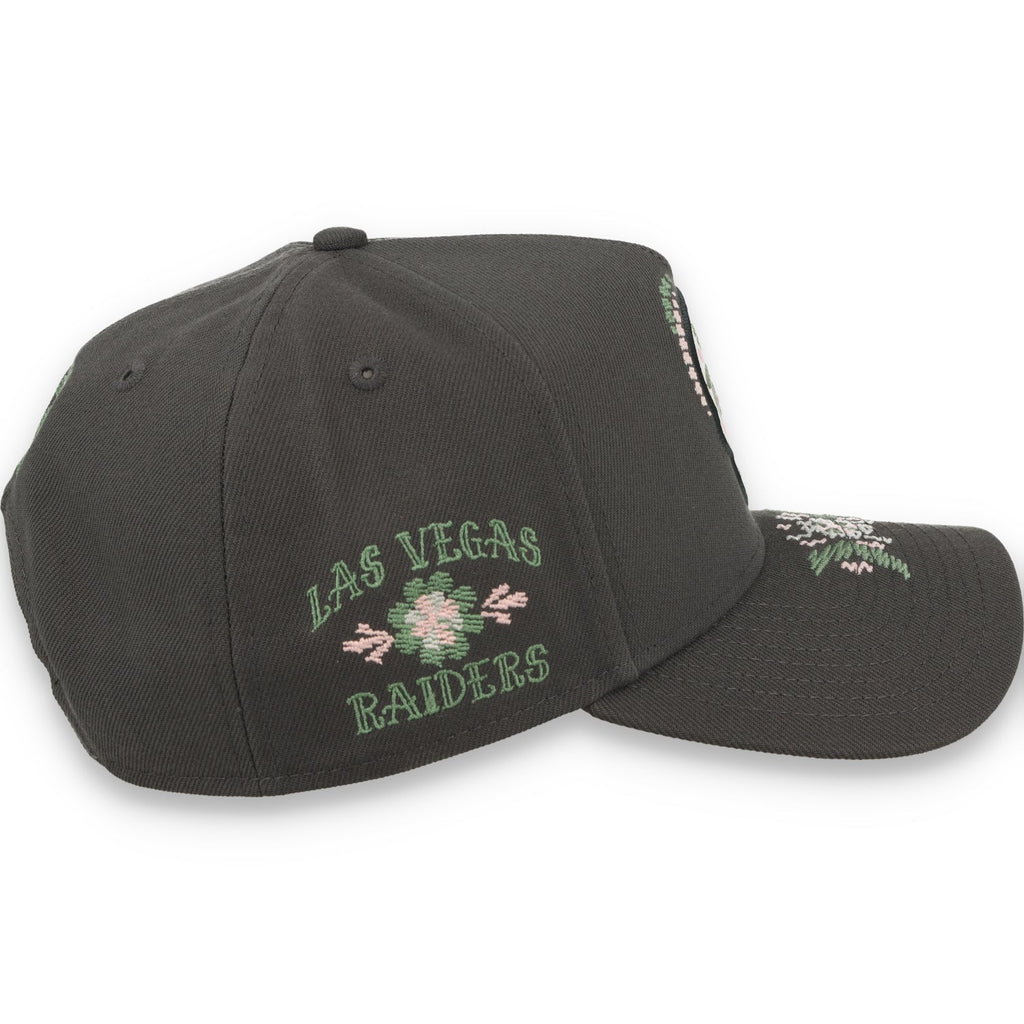 New Era Las Vegas Raiders 2026 Day of the Dead 9FORTY A-Frame Snapback - Gray product image 4, provided for visual reference