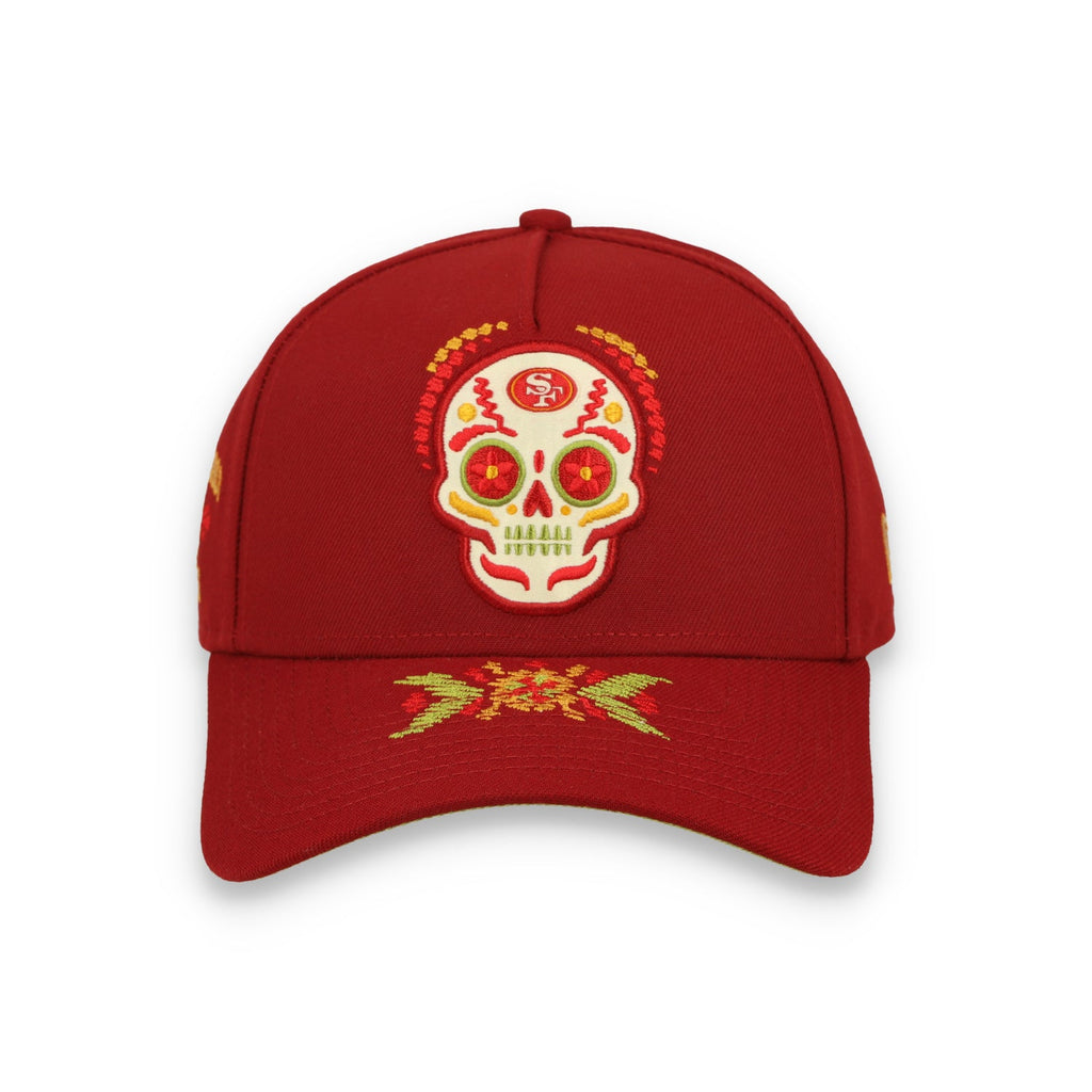 New Era San Francisco 49ers 2026 Day of the Dead 9FORTY A-Frame Snapback product image 3, provided for visual reference and