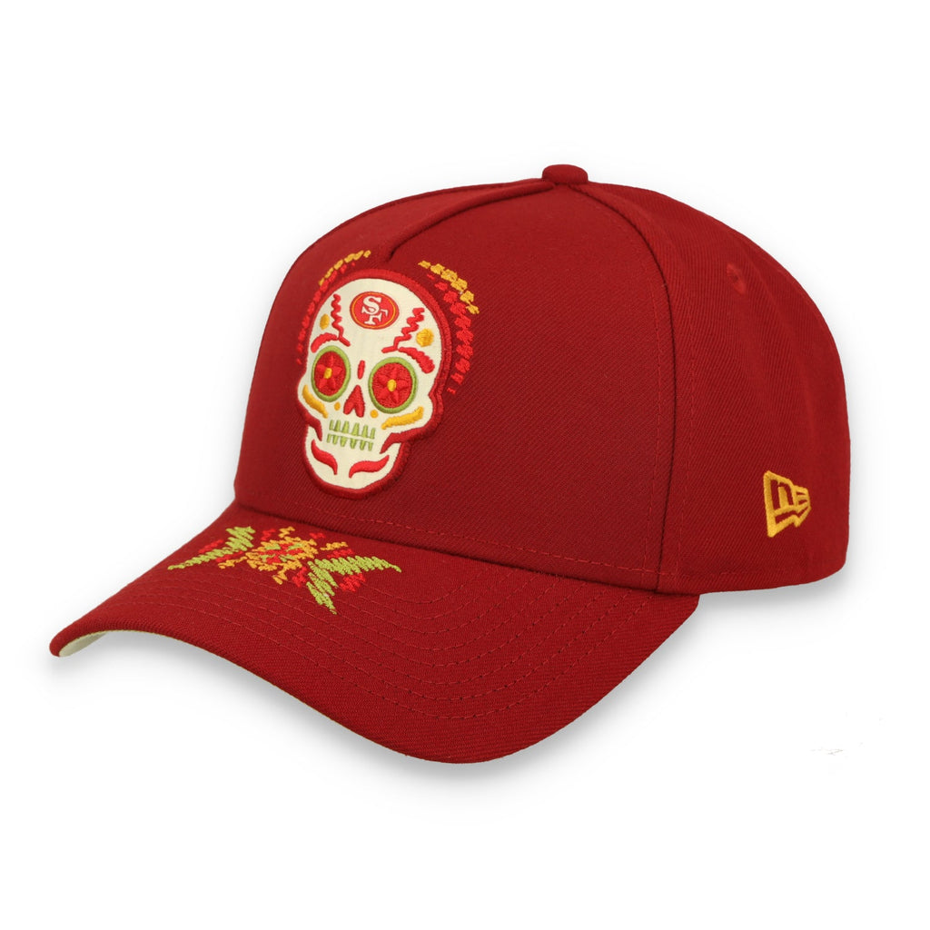New Era San Francisco 49ers 2026 Day of the Dead 9FORTY A-Frame Snapback product image 2, provided for visual reference and