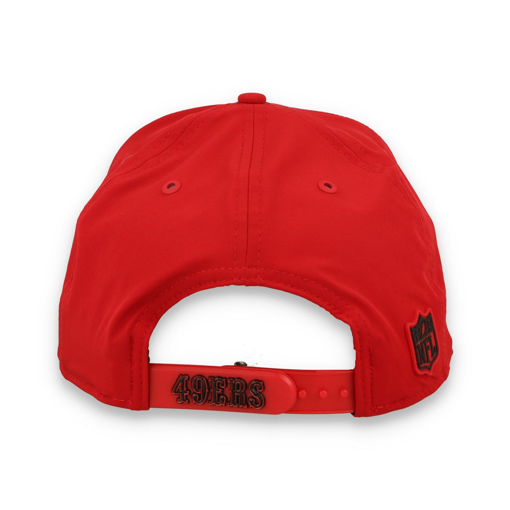 New Era San Francisco 49ers NFL Sideline Performance 9FIFTY Snapback Hat product image 8, provided for visual reference and