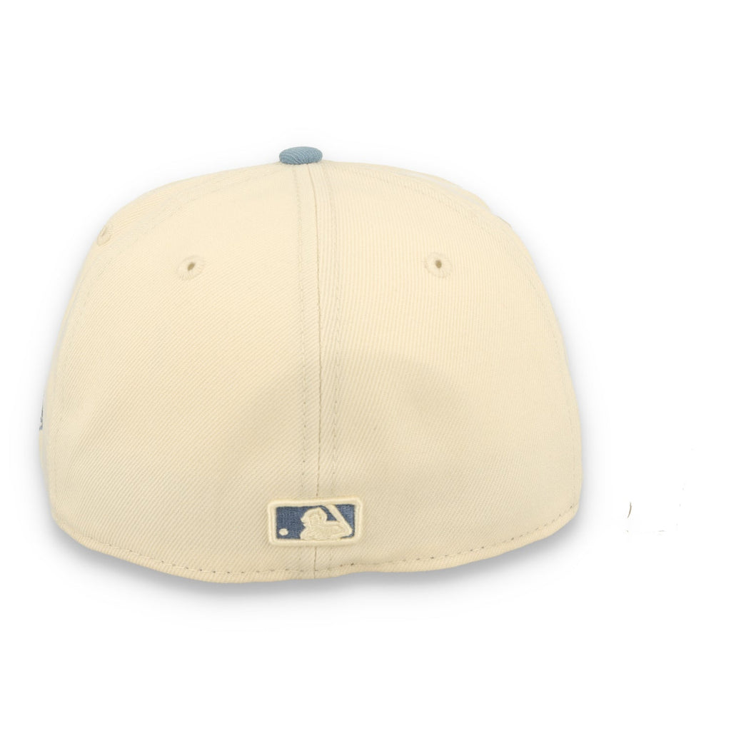 New Era New York Yankees 2-Tone Color Pack 59FIFTY Fitted Hat - Cream/Baby Blue product image 6, provided for visual