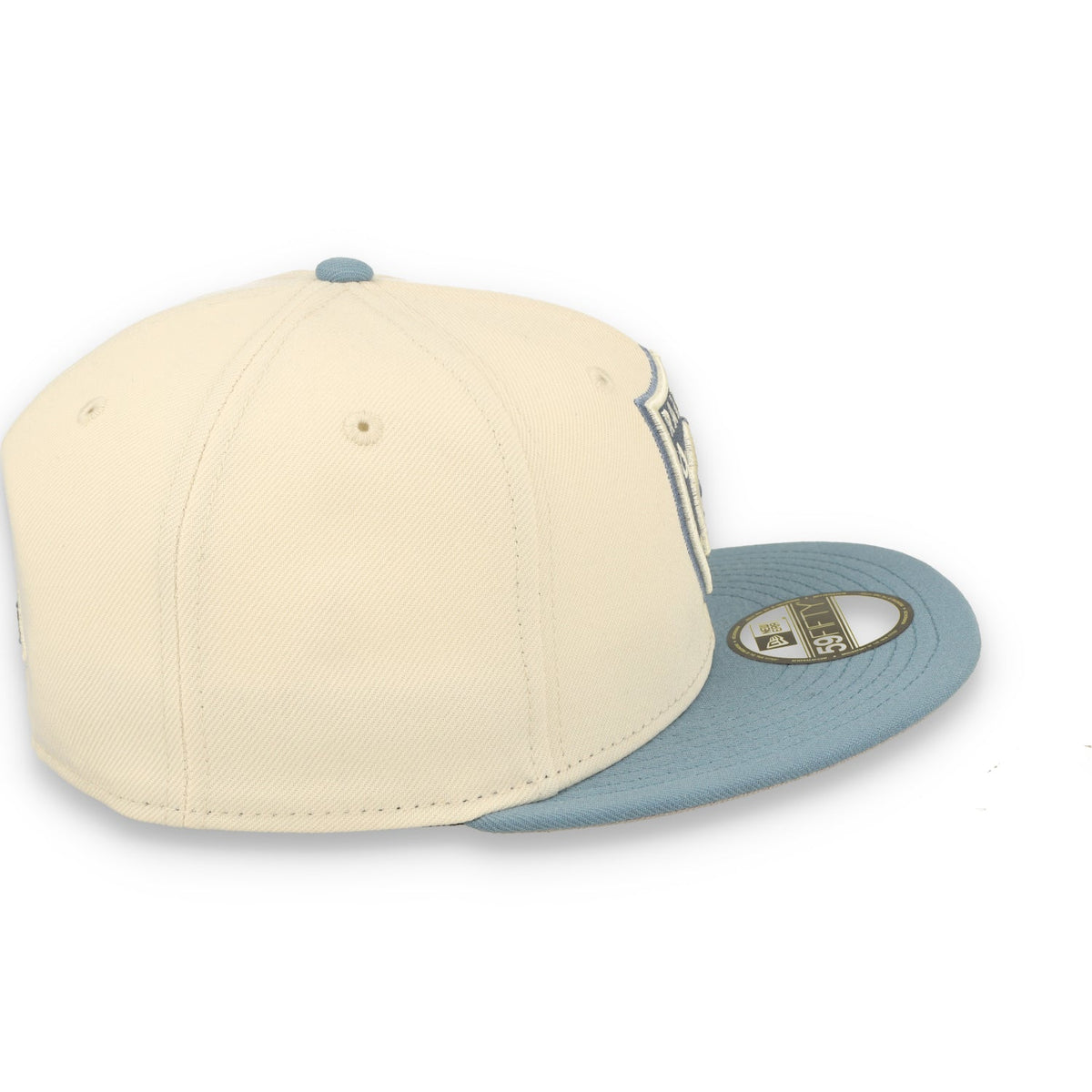 New Era Las Vegas Raiders 2-Tone Color Pack 59FIFTY Fitted Hat - Cream/Baby Blue product image 5, provided for visual