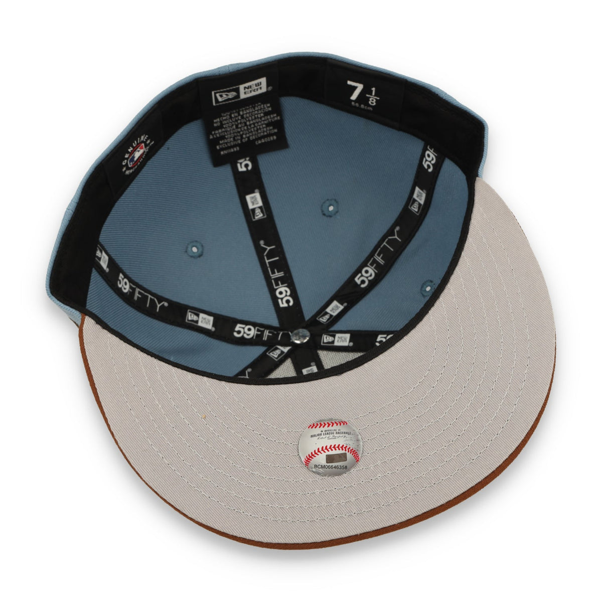 New Era Atlanta Braves 2-Tone Color Pack 59FIFTY Fitted Hat - DAUFDB product image 7, provided for visual reference and