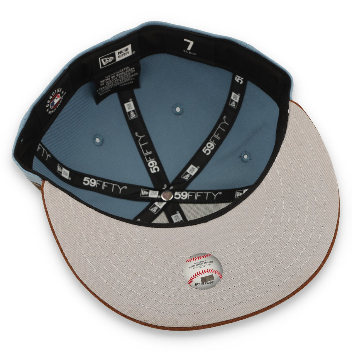 New Era Los Angeles Dodgers 2-Tone Color Pack 59FIFTY Fitted Hat - DAUFDB product image 7, provided for visual reference and