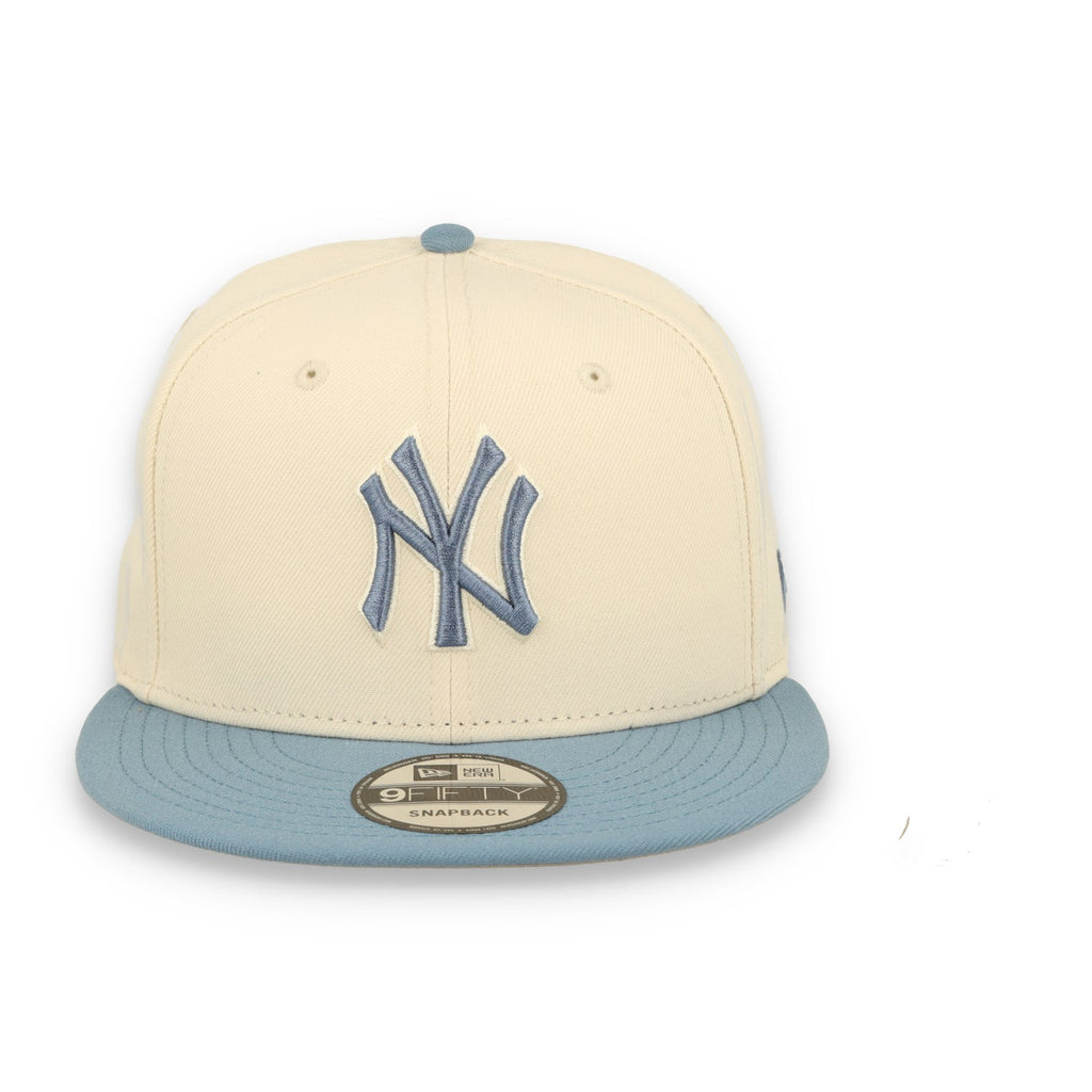 New Era New York Yankees 2-Tone Color Pack 9FIFTY Snapback Hat - Cream/Baby Blue product image 3, provided for visual