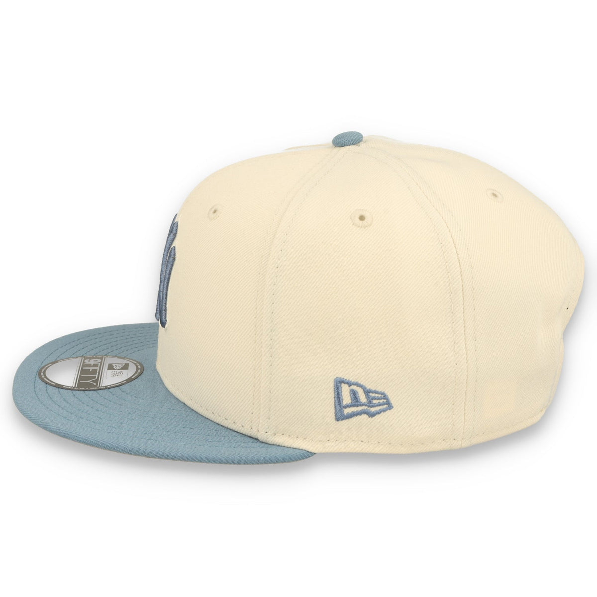 New Era New York Yankees 2-Tone Color Pack 9FIFTY Snapback Hat - Cream/Baby Blue product image 4, provided for visual