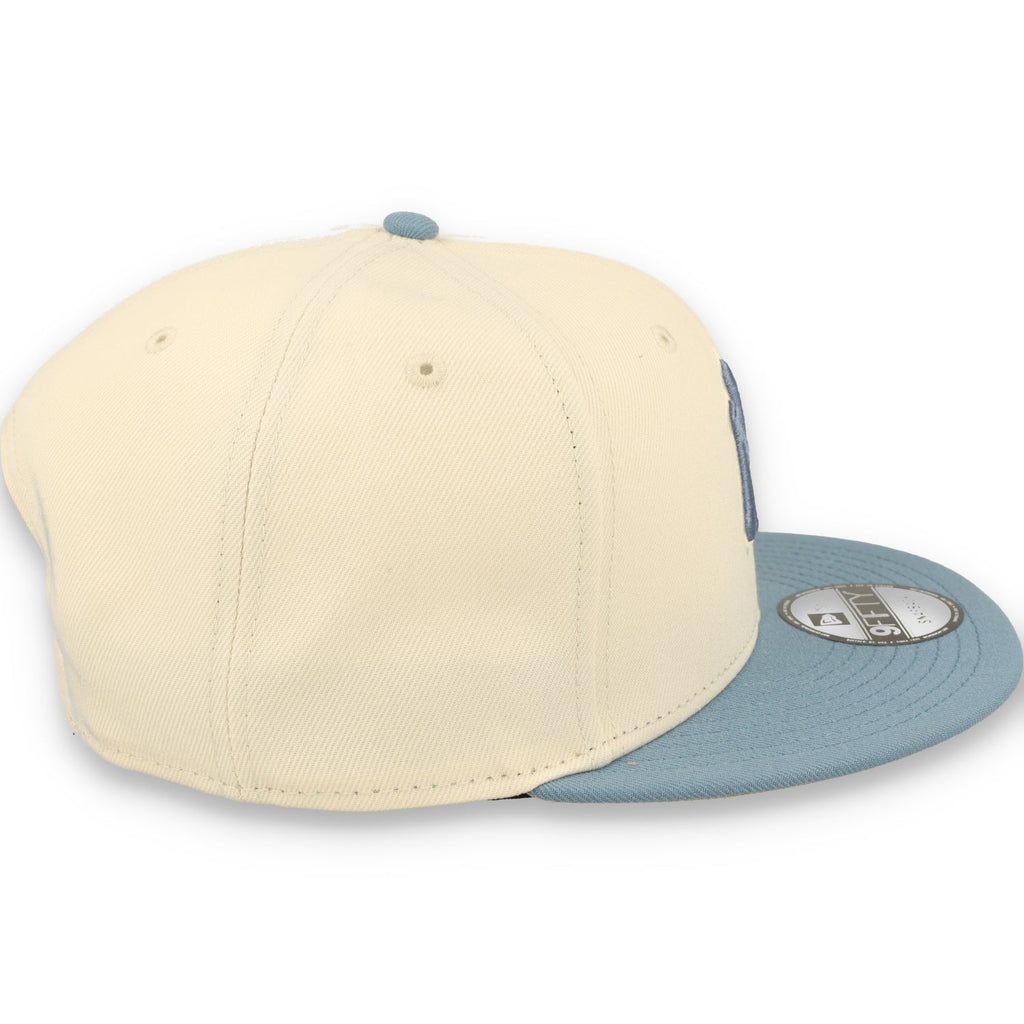 New Era New York Yankees 2-Tone Color Pack 9FIFTY Snapback Hat - Cream/Baby Blue product image 5, provided for visual