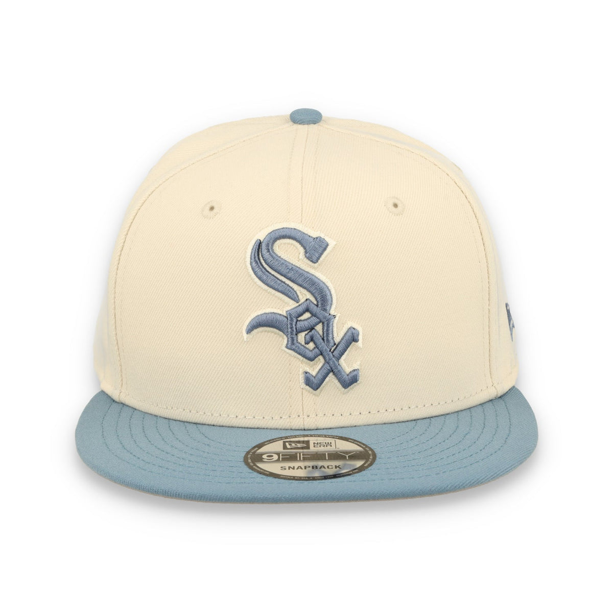 New Era Chicago White Sox 2-Tone Color Pack 9FIFTY Snapback Hat - Cream/Baby Blue product image 3, provided for visual
