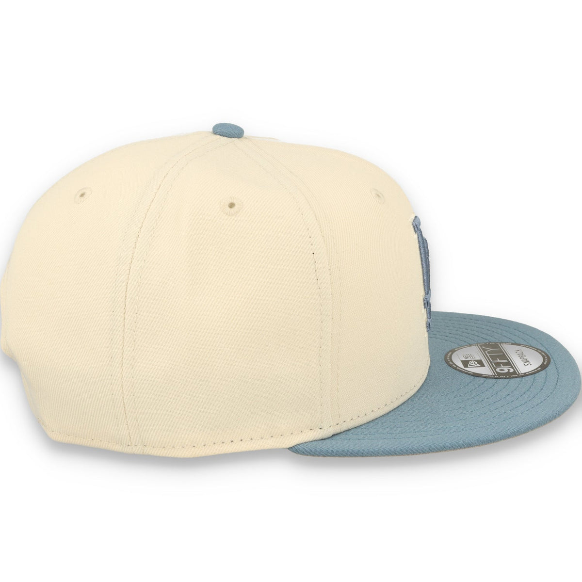 New Era Los Angeles Dodgers 2-Tone Color Pack 9FIFTY Snapback Hat - Cream/Baby Blue product image 5, provided for visual