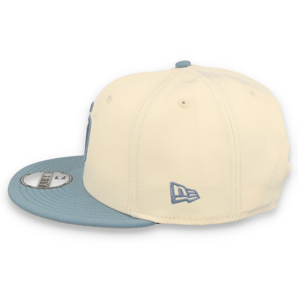 New Era San Diego Padres 2-Tone Color Pack 9FIFTY Snapback Hat - Cream/Baby Blue product image 4, provided for visual
