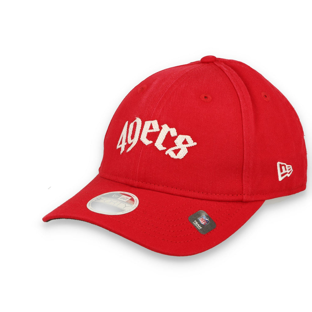 New Era Women San Francisco 49ers Gothic Font 9FORTY M-Crown Adjustable Hat product image 1, provided for visual reference