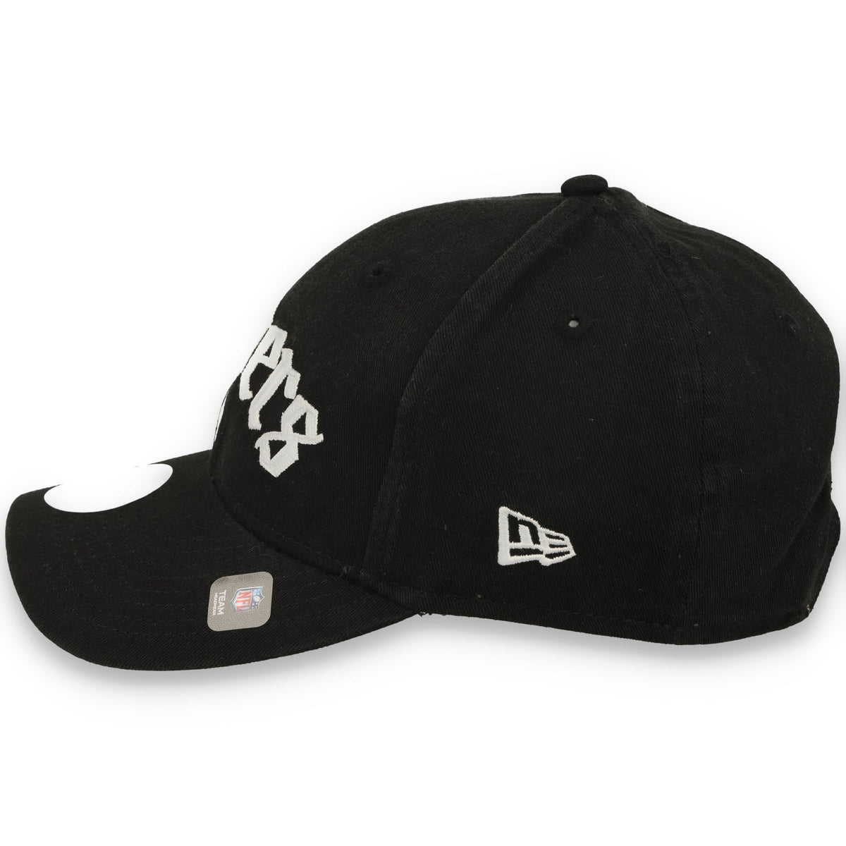 New Era Women Las Vegas Raiders Gothic Font 9FORTY M-Crown Adjustable Hat product image 5, provided for visual reference and