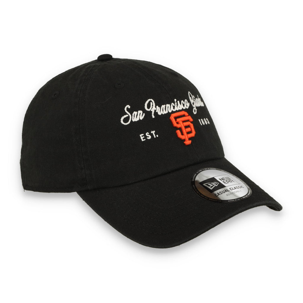 New Era Women San Francisco Giants Script Casual Classic Adjustable Hat - OTC product image 2, provided for visual reference