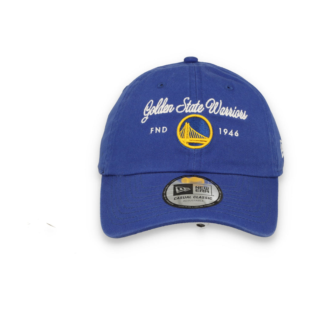 New Era Women Golden State Warriors Script Casual Classic Adjustable Hat product image 2, provided for visual reference and