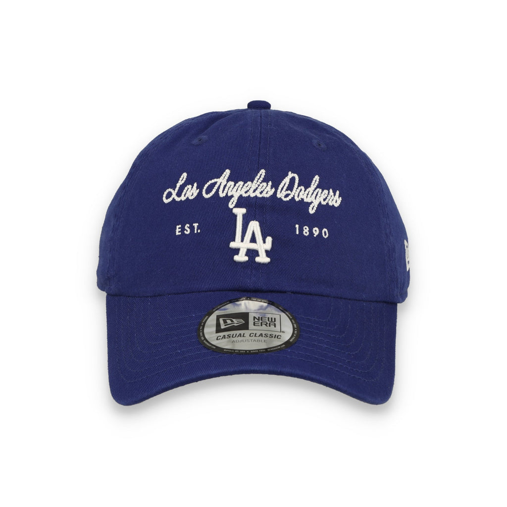New Era Women Los Angeles Dodgers Script Casual Classic Adjustable Hat - OTC product image 3, provided for visual reference