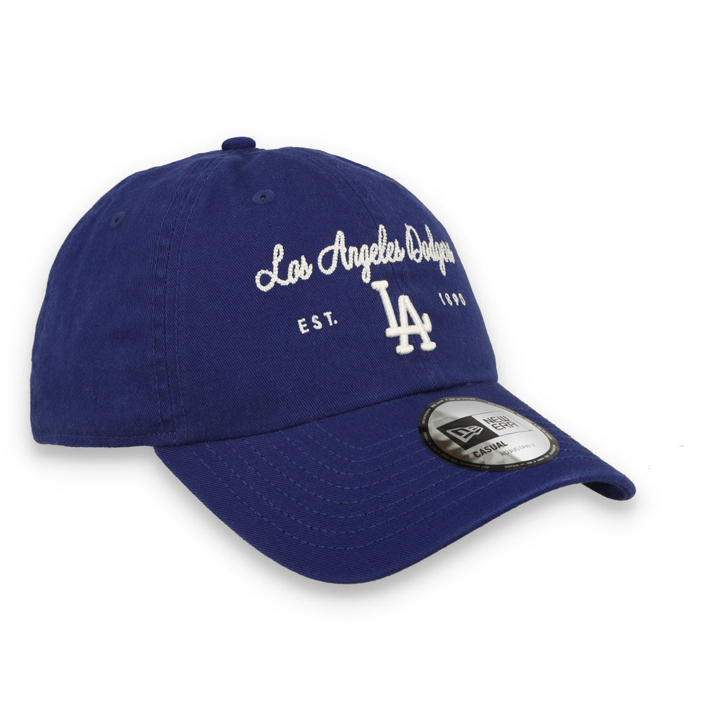 New Era Women Los Angeles Dodgers Script Casual Classic Adjustable Hat - OTC product image 2, provided for visual reference