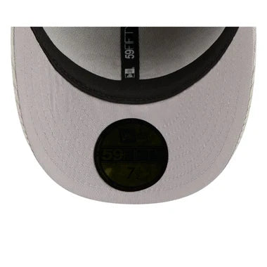 New Era San Francisco 49ers Light Gray Corduroy 59FIFTY Fitted Hat product image 7, provided for visual reference and