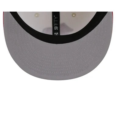 New Era San Francisco 49ers Deceptor Chrome White 59FIFTY Fitted Hat product image 7, provided for visual reference and