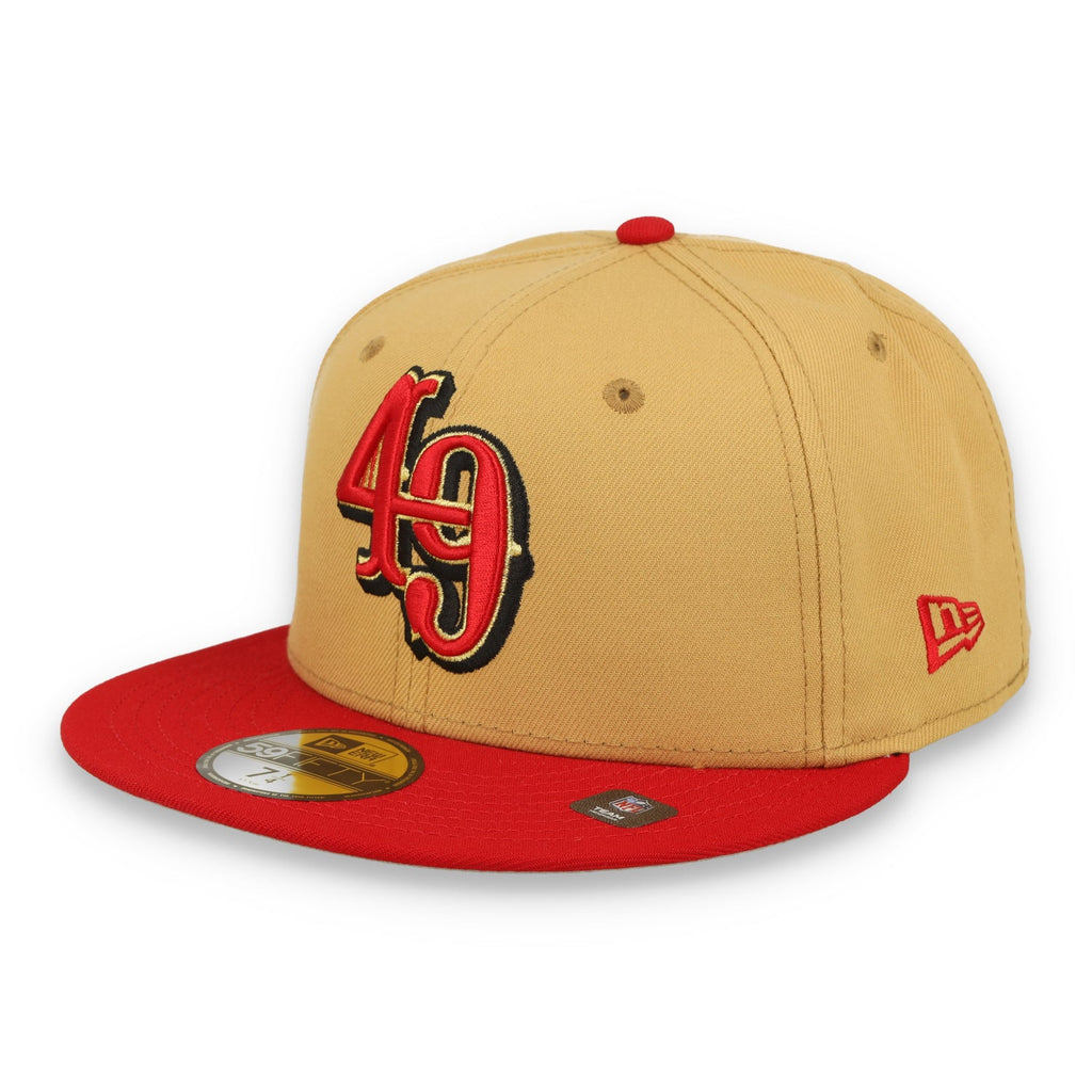 New Era San Francisco 49ers Deceptor Bronze 59FIFTY Fitted Hat product image 2, provided for visual reference and product