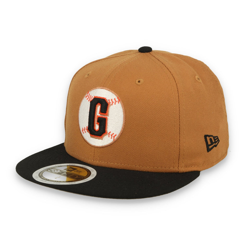 New Era Kids San Francisco Giants 59Fifty Fitted - Camel/Black product image 1, provided for visual reference and product