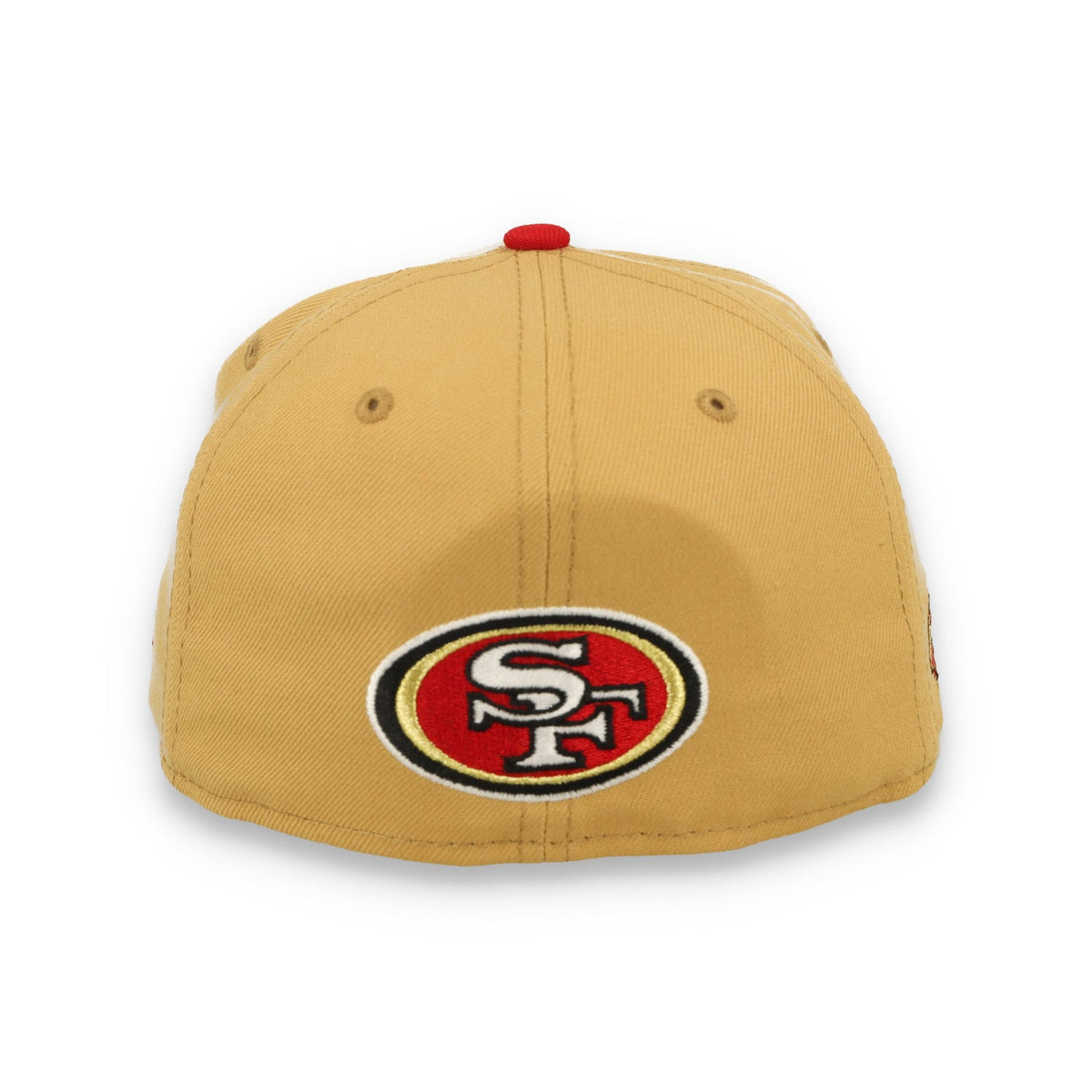 New Era Kids San Francisco 49ers Deceptor 2 59FIFTY Fitted Hat - Optic White/Light Bronze product image 6, provided for