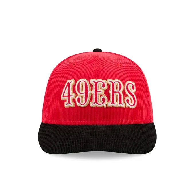 New Era San Francisco 49ers Two Tone Corduroy 9FIFTY Snapback product image 3, provided for visual reference and product
