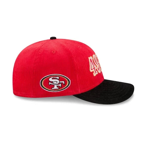 New Era San Francisco 49ers Two Tone Corduroy 9FIFTY Snapback product image 5, provided for visual reference and product