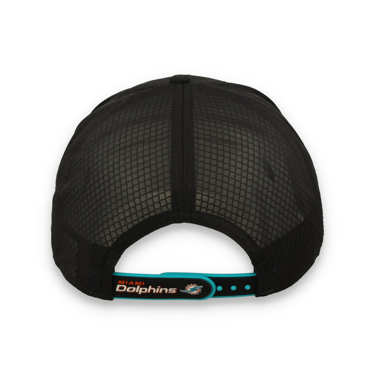 New Era Miami Dolphins Micro Badge 9SEVENTY Adjustable Hat-Black product image 6, provided for visual reference and product