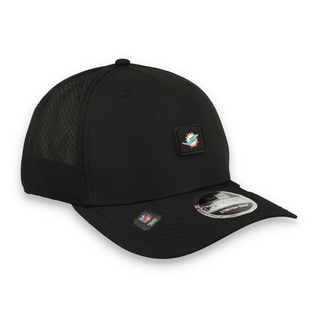 New Era Miami Dolphins Micro Badge 9SEVENTY Adjustable Hat-Black product image 2, provided for visual reference and product