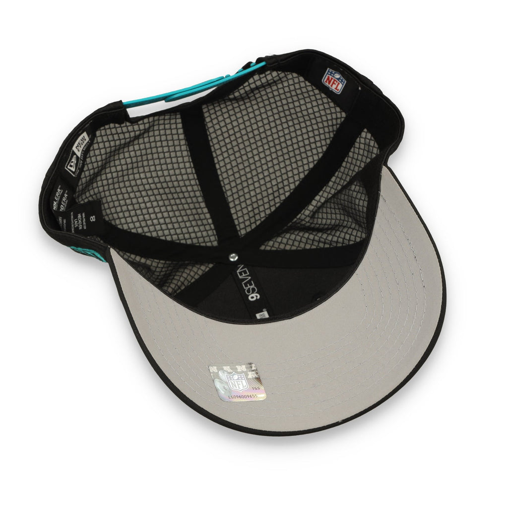 New Era Miami Dolphins Micro Badge 9SEVENTY Adjustable Hat-Black product image 7, provided for visual reference and product
