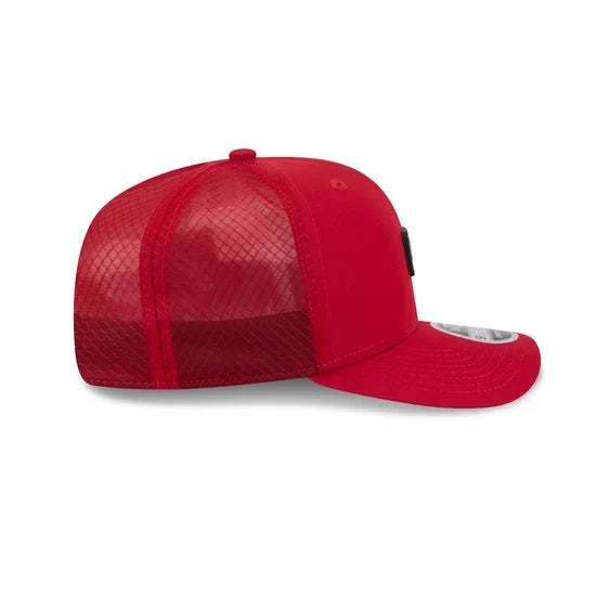 New Era San Francisco 49ers Mini Badge 9SEVENTY Trucker Snapback product image 5, provided for visual reference and product