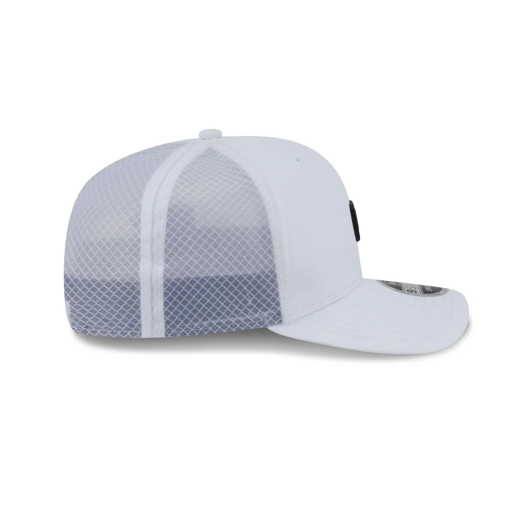 New Era Las Vegas Raiders Micro Badge 9SEVENTY Adjustable Hat-White product image 5, provided for visual reference and