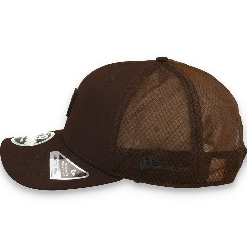New Era San Diego Padres Micro Badge 9SEVENTY Stretch-Snap Hat product image 4, provided for visual reference and product