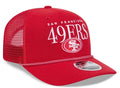 New Era San Francisco 49ers Tonal 9SEVENTY Trucker Hat product image 1, provided for visual reference and product detail