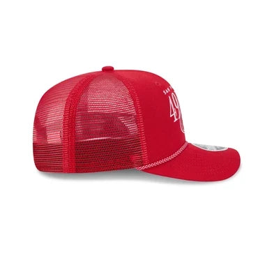 New Era San Francisco 49ers Tonal 9SEVENTY Trucker Hat product image 4, provided for visual reference and product detail