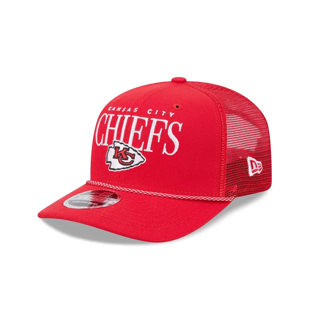 New Era Kansas City Chiefs Tonal 9SEVENTY Trucker Hat product image 7, provided for visual reference and product detail