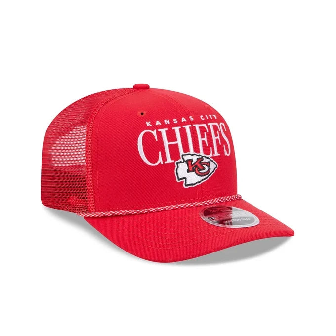 New Era Kansas City Chiefs Tonal 9SEVENTY Trucker Hat product image 1, provided for visual reference and product detail