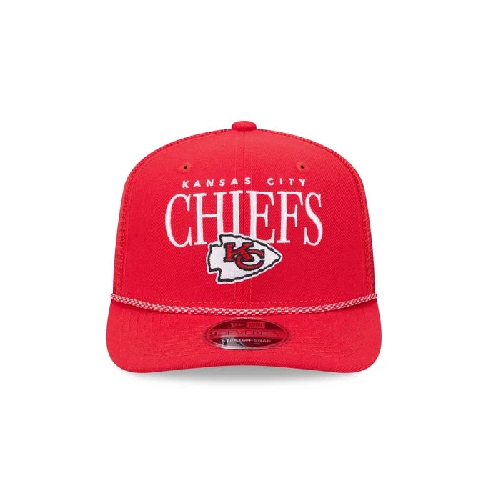 New Era Kansas City Chiefs Tonal 9SEVENTY Trucker Hat product image 2, provided for visual reference and product detail