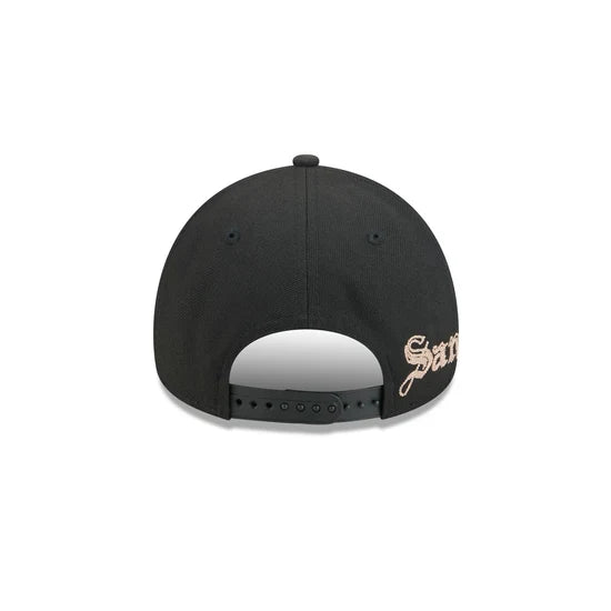 New Era San Diego Padres Gothic Lettering 9FORTY A-Frame Snapback product image 6, provided for visual reference and product