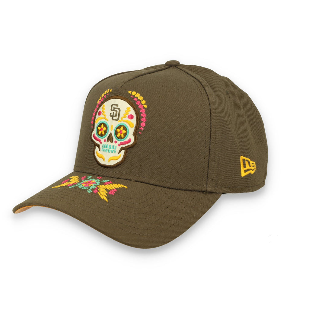 New Era San Diego Padres 2026 Day of the Dead 9FORTY A-Frame Snapback product image 1, provided for visual reference and