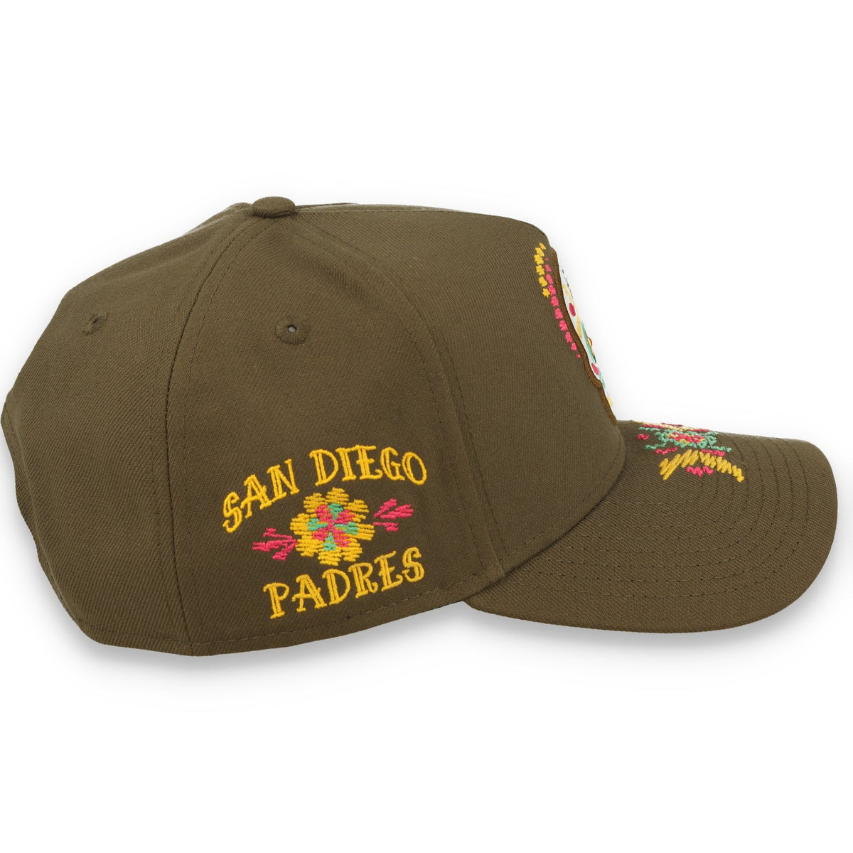 New Era San Diego Padres 2026 Day of the Dead 9FORTY A-Frame Snapback product image 4, provided for visual reference and