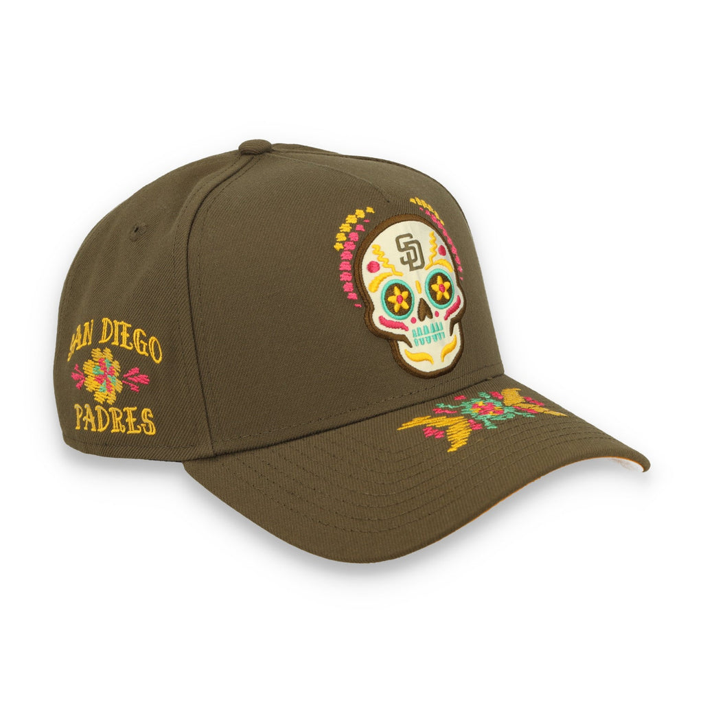 New Era San Diego Padres 2026 Day of the Dead 9FORTY A-Frame Snapback product image 2, provided for visual reference and