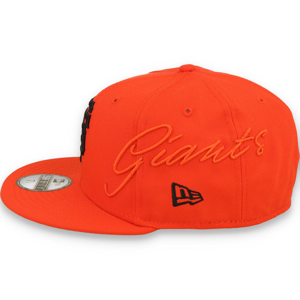 New Era San Francisco Giants Side Script 59FIFTY Fitted Hat - OTC product image 4, provided for visual reference and product