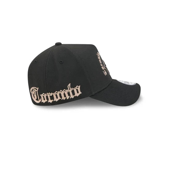 New Era Toronto Blue Jays Gothic Lettering 9FORTY A-Frame Snapback product image 4, provided for visual reference and